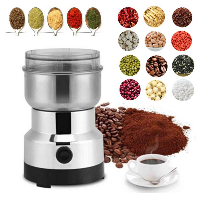 Multifunction Smash Coffee Grinder Stainless Steel Electric Kitchen Spice Grinder Electric Home Spice Coffee Bean Herb Grinder