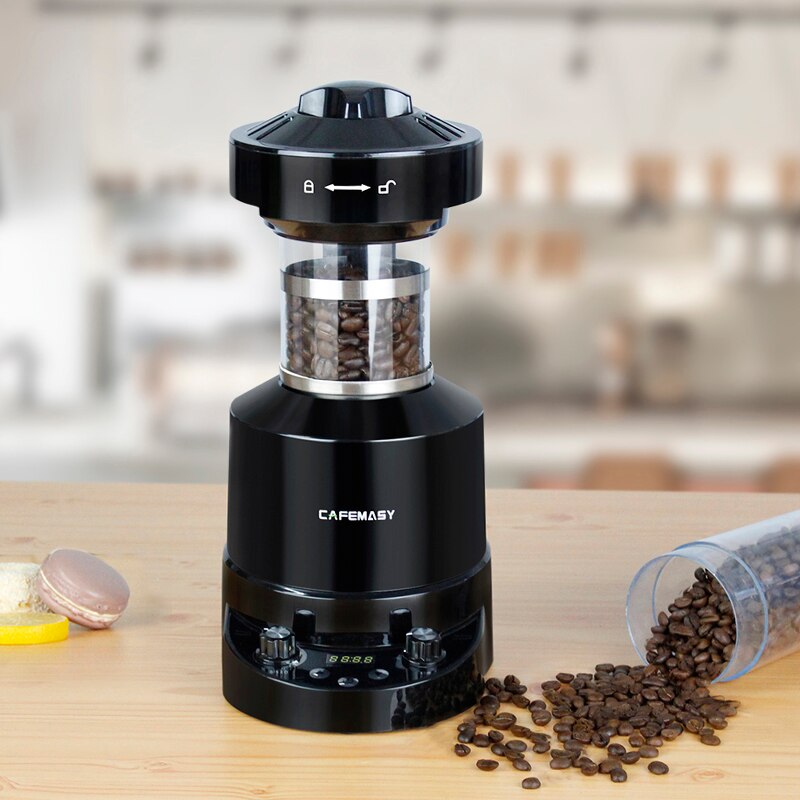 Mini Household Coffee Roasting Machine No Smoke Coffee Baking Tools EU Plug 220-240V Coffee Grinder Household Kitchen Appliances