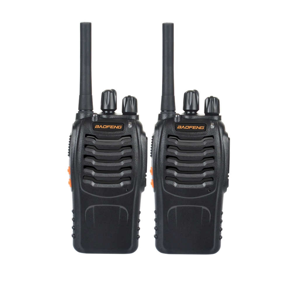2pcs/pair USB Charger Walkie Talkie Baofeng BF-888H UHF 400-470MHz 16CH VOX Portable TWO WAY RADIO bf-888h