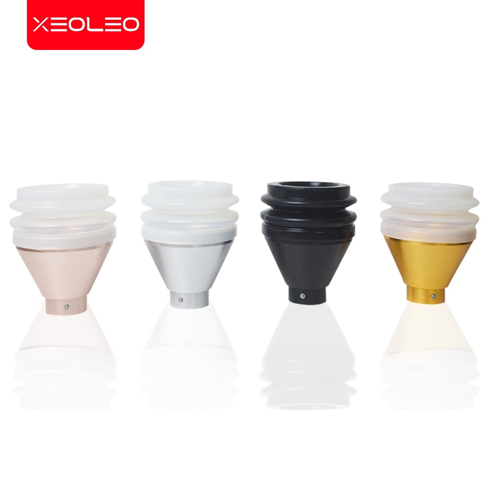 Xeoleo Coffee grinder Blow hopper Aluminum Coffee hopper suitable for different grind machine 35mm diameter