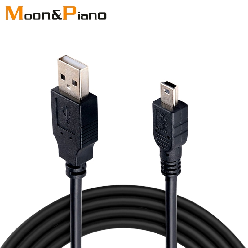Mini USB Cable 5 pins Male To Male Fast Data Charger Cables for MP3 MP4 Player Car DVR GPS Digital Camera HDD mini usb Cord Line