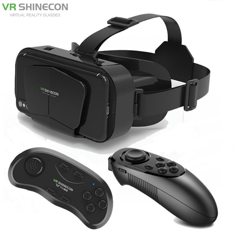 Original G10 IMAX Giant Screen VR Glasses 3D Virtual Reality Box Google Cardboard Helmet for 4.7-7