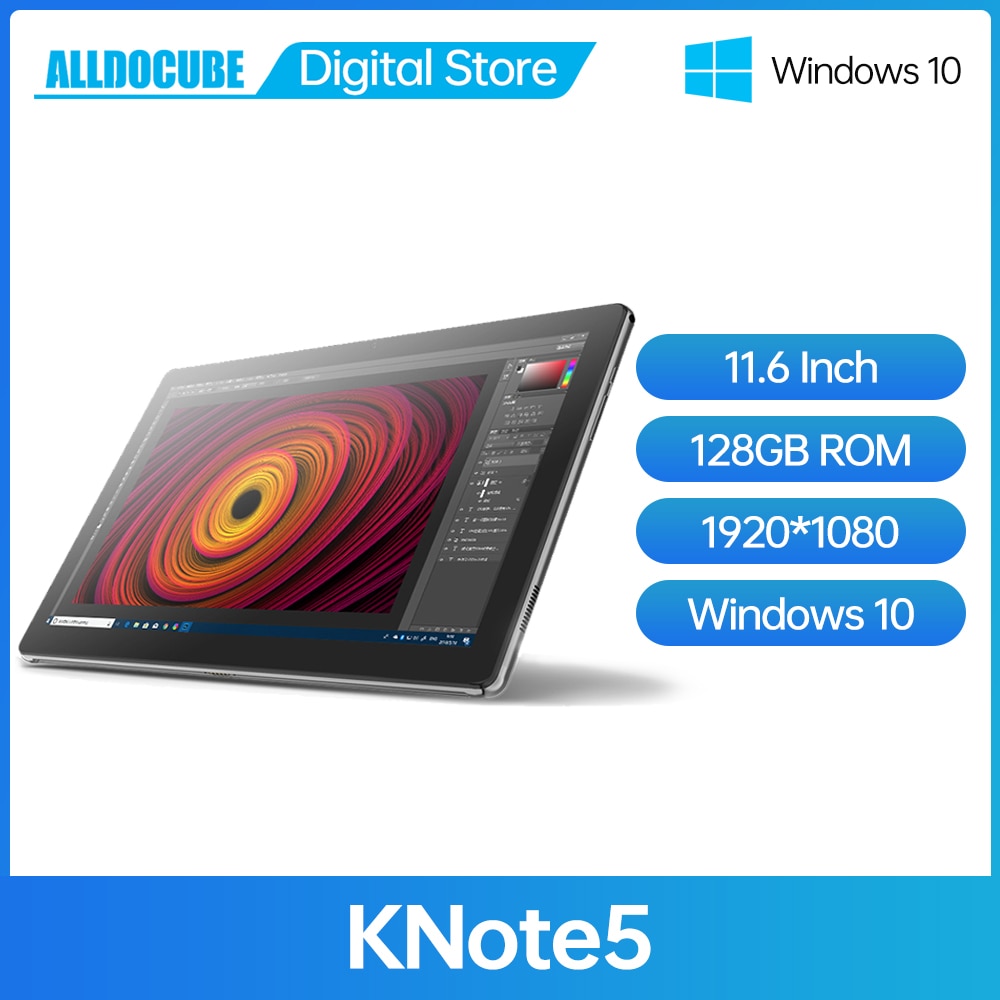 Alldocube Knote5 11.6 inch Tablet PC Windows Notebook 10 1920*1080 IPS 4GB RAM 128GB ROM