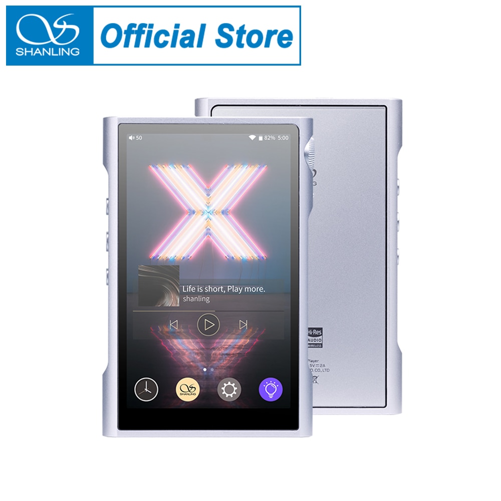 SHANLING M3X Android MQA Bluetooth Portable Music Player MP3 Dual ES9219C DAC AMP DSD256 PCM 384kHz 3.5mm/4.4mm Wi-Fi