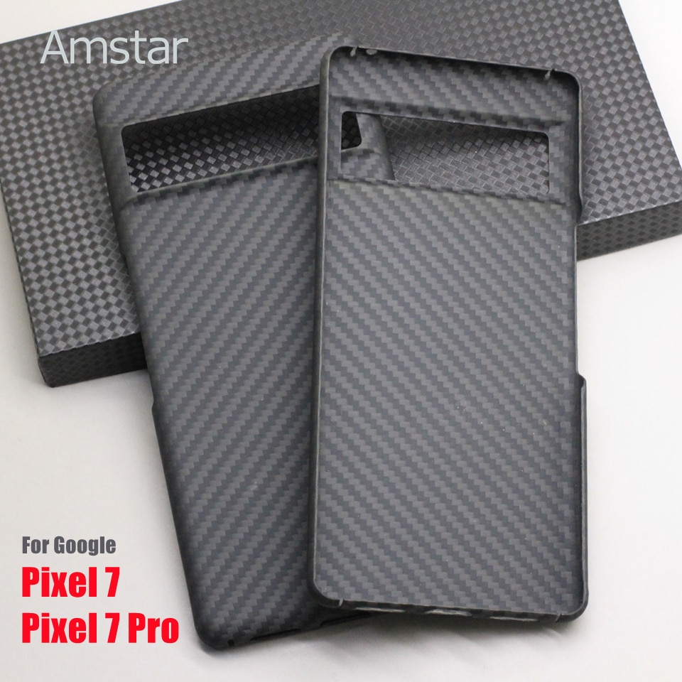 Amstar Carbon Fiber Protective Case for Google Pixel 7 Pro High-quality Aramid Fiber Ultra-thin Business Pixel 7 5G Phone Cover
