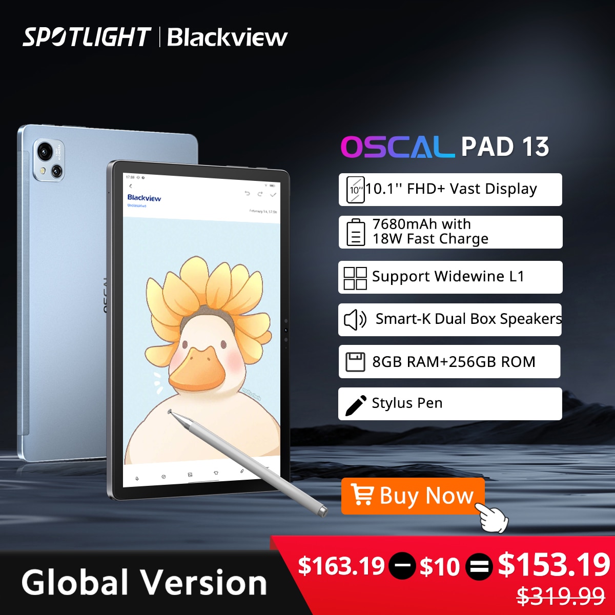 blackview oscal tablet android 12.0 10.1