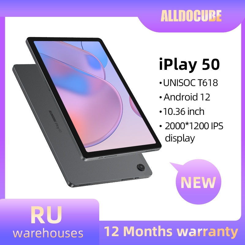  ALLDOCUBE Android 12 Tablet 10.4 Inch Octa Core 2K