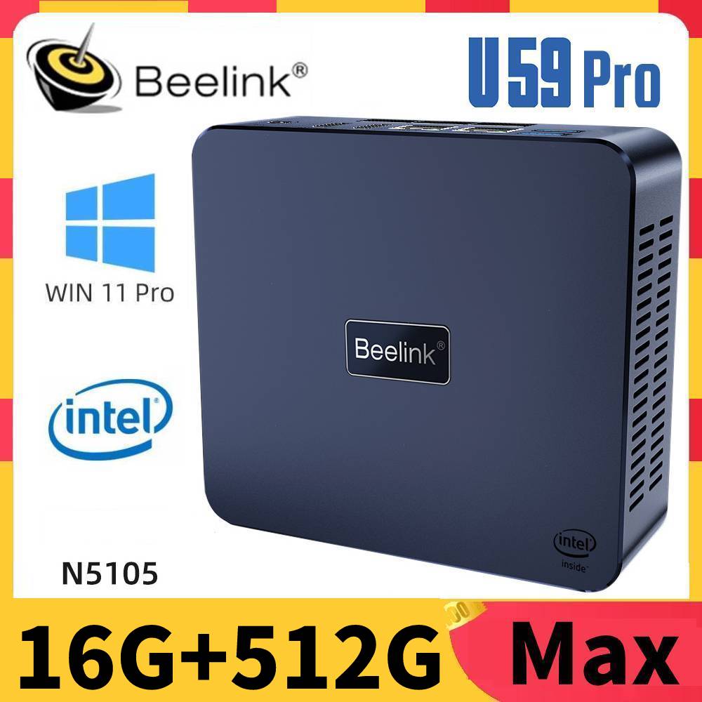 Beelink Mini S12 Mini PC - 12th Gen Alder Lake-N95, 8GB RAM, 256GB SSD, 4K  Dual Screen Display, WiFi 5, Bluetooth 4.2