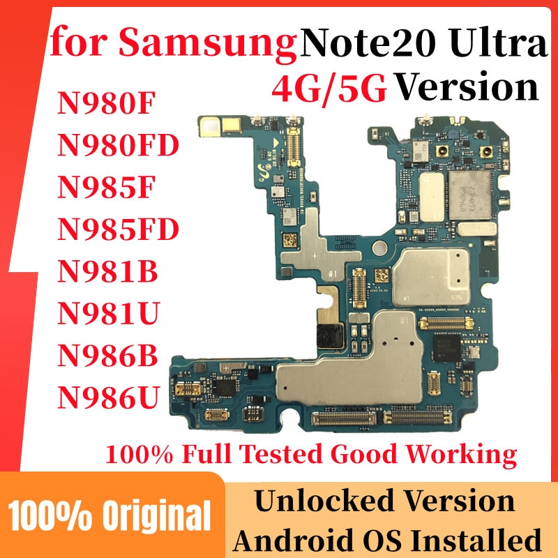 Samsung Galaxy Note20 Ultra 5g N986b N986u Refurbished Original
