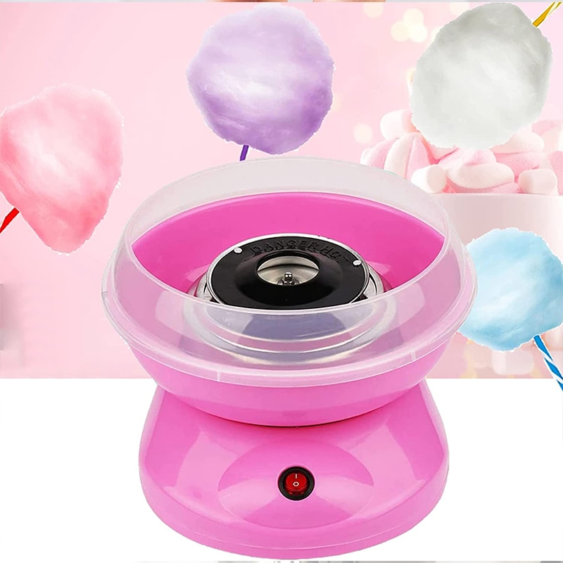 Electric Cotton Candy Machine Household Portable DIY Cotton Candy Maker for Kids Birthday Party Marshmallow Christmas Gift EU US