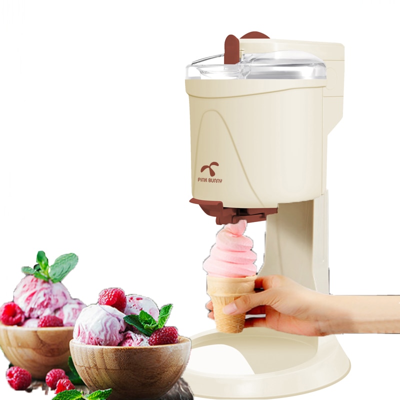 Automatic Ice Cream Maker Machine Roll Soft Serve Hard Household Small Full Sorbet Fruit Dessert Yogurt Ice Maker