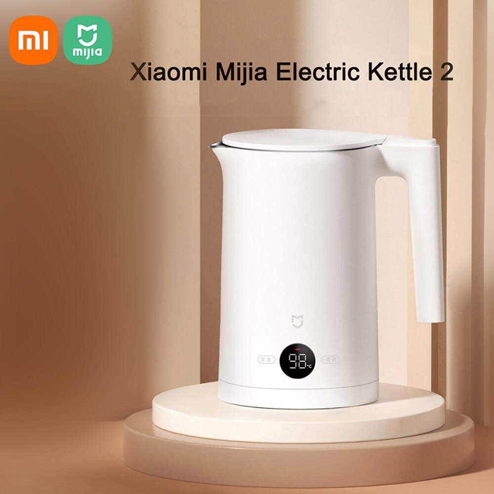 Xiaomi Mijia Electric Kettle 2 Smart Temperature Constant Multi-mode Electric Water Kettle Teapot With Temperature Display 1.5L