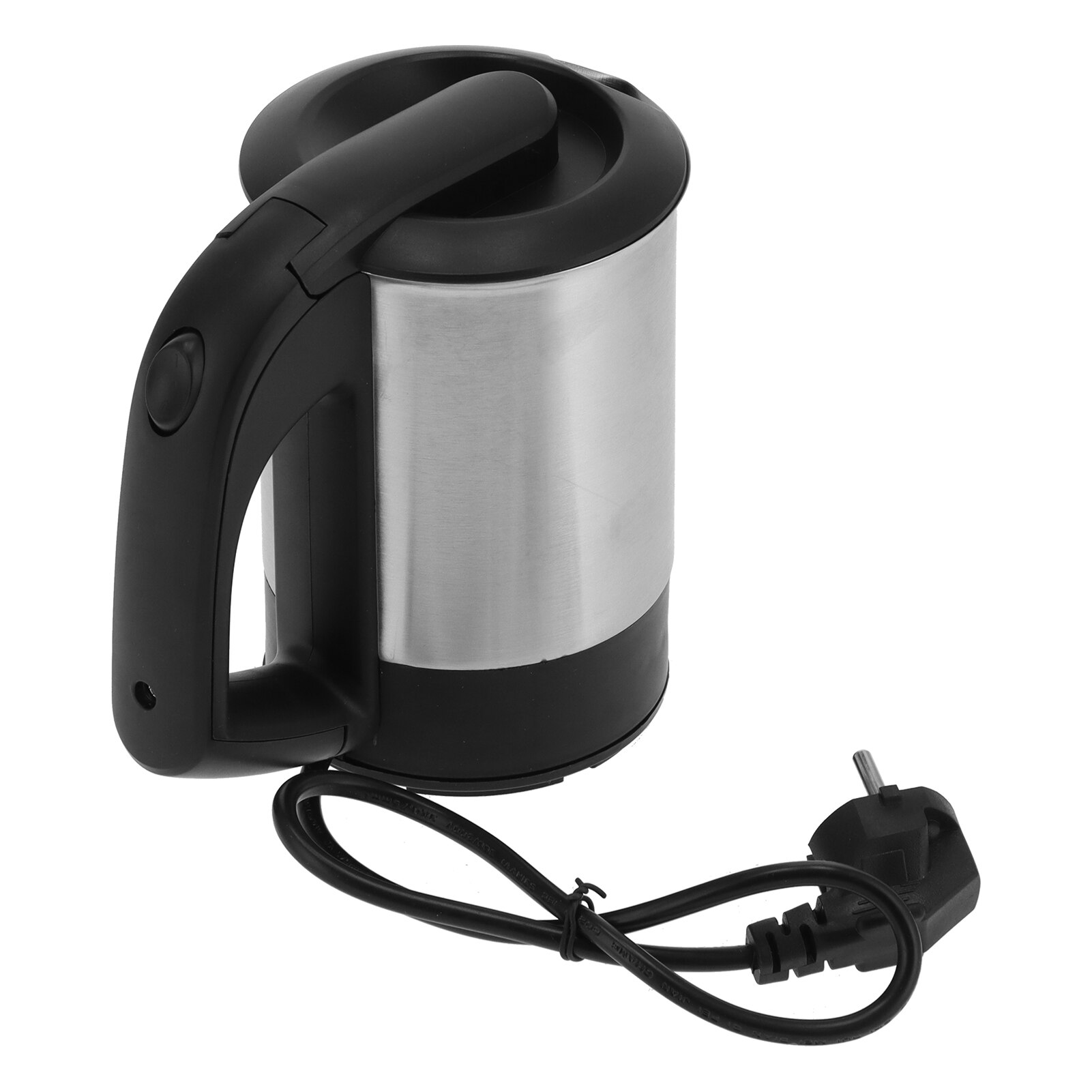 0.5L Portable Mini Electric Kettle Stainless Steel Automatic Power Off Travel Water Boiler Heating Kettle Pot EU 220V 1000W