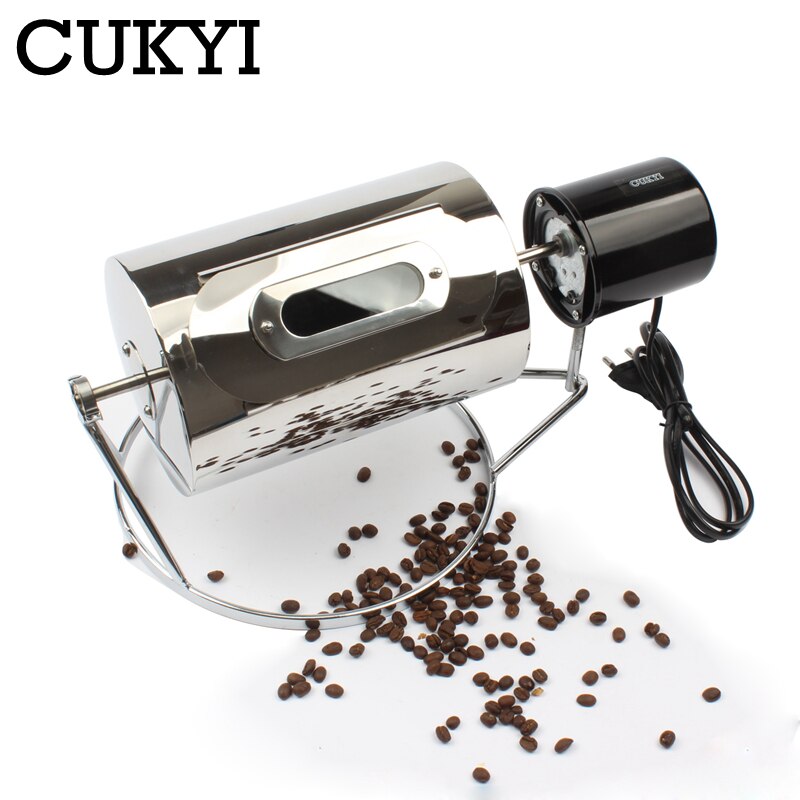 Automatic constant speed rotary roasting machine With Visualization Window Coffee Bean Roaster Stainless Steel Grains Nuts Dryer