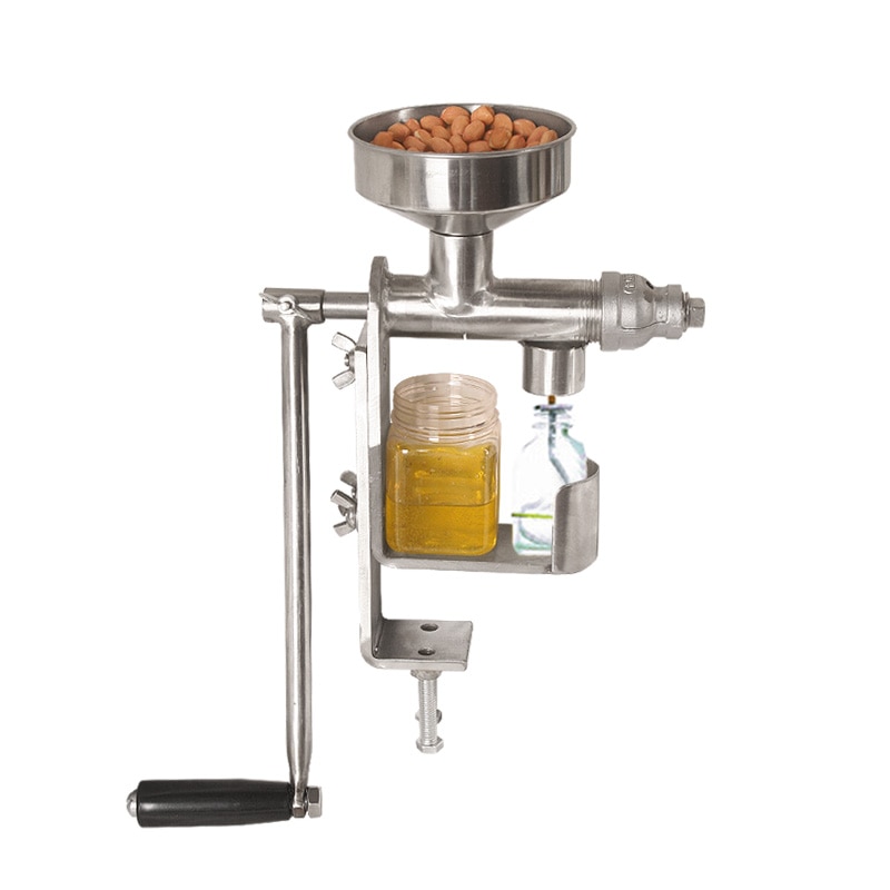 Manual Oil Press Machine Household Oil Extractor Peanut Nuts Seeds Oil Press Machine