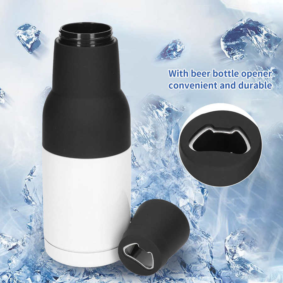 Thermal Insulation Bottle Vacuum Insulation Can Double Layer Insulation Tank Thermal Insulation Can 300-400ml for Outdoor Picnic