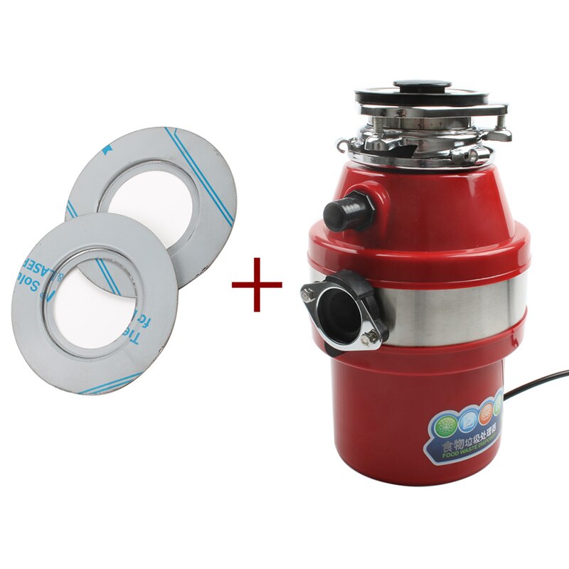 JIQI 370W/ 560W Kitchen Food Waste Disposers adapter 140/160/180mm Stainless steel Material adapter Garbage Processor Disposal