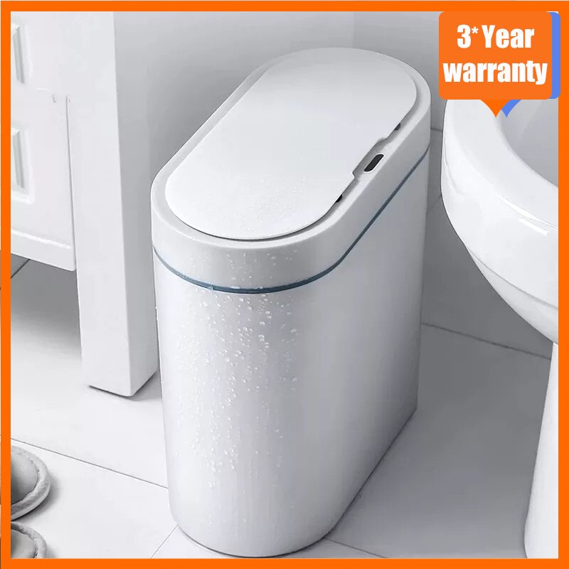 MIJIA Smart Sensor Trash Can Electronic Automatic Household Bathroom Toilet Waterproof Sensor Bin Smart Home Trash Can
