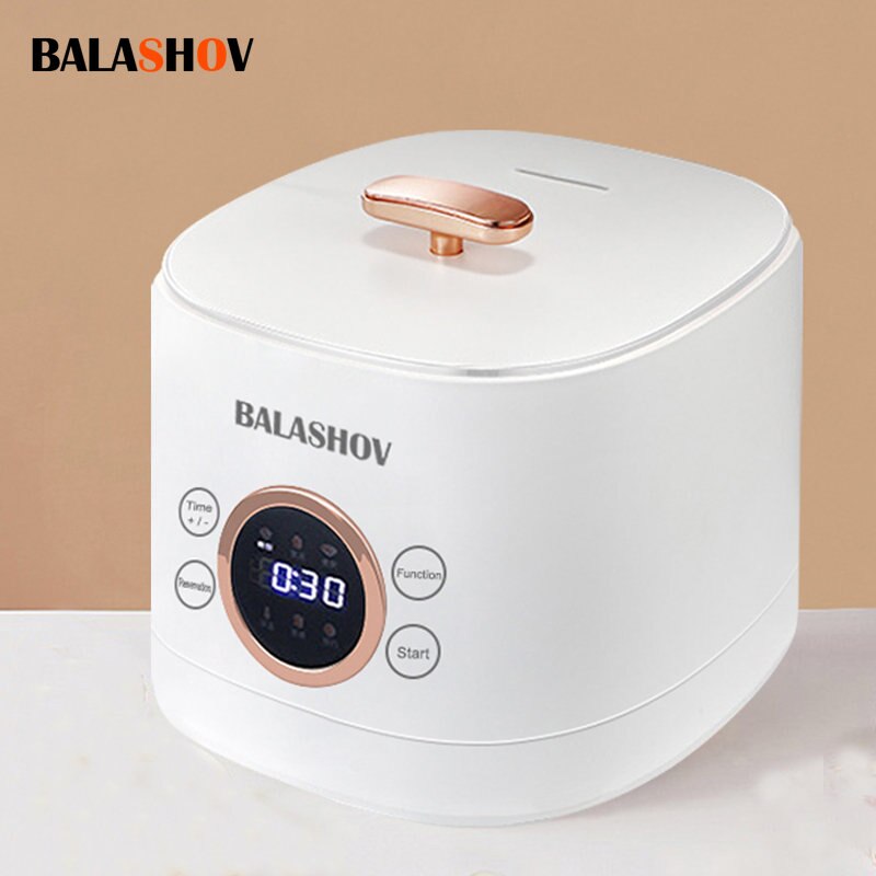 220V Mini Rice Cookers 1-3 People Home Soup Multifunctional Integrated High Capacity Electric Cooker Multicooker Rice Cooker