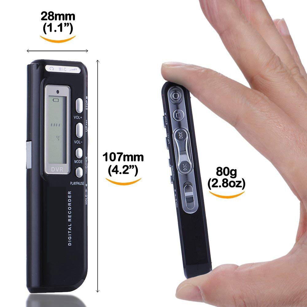 003 Brand New Voice Activate Record 8GB Support Telephone Recording Digital Voice Recorder Dictaphone Pen