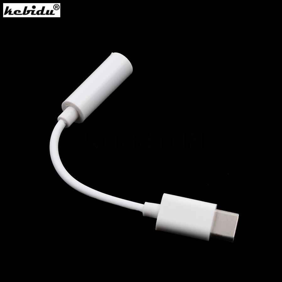kebidu New Hot USB Type C to 3.5mm Earphone Headset Speaker Cable Converter Audio Adapter For Letv LeEco Le2 Max2 Le 2