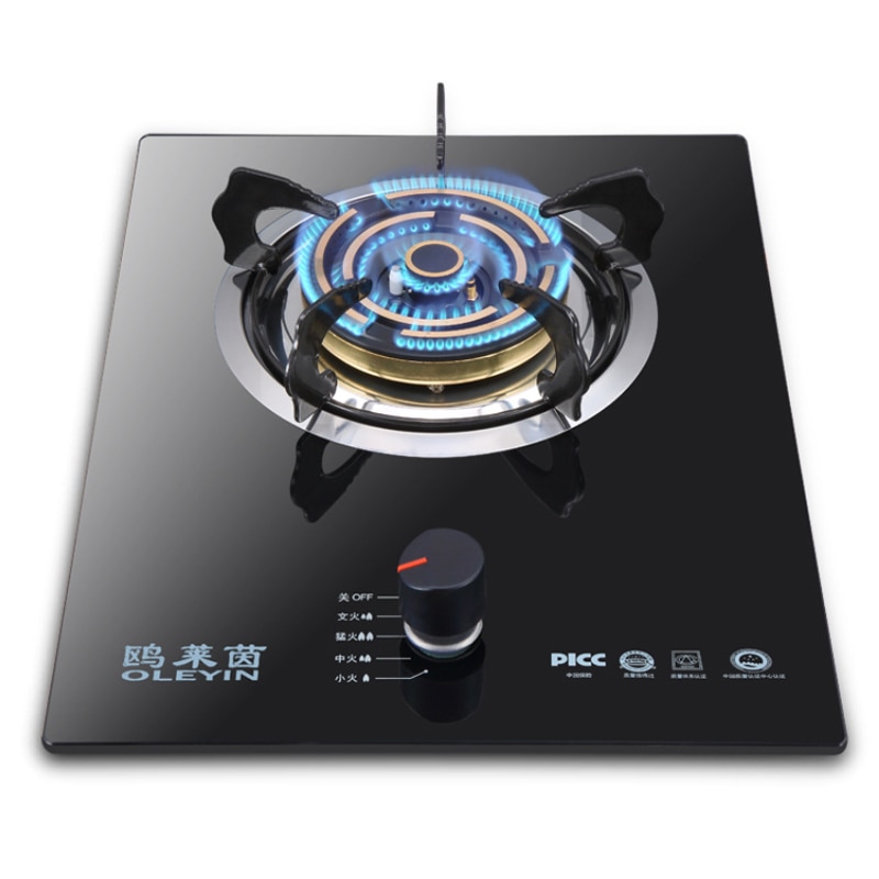 Single-burner Gas Stove For Home Embedded/Table Type Gas Furnace Household Gas Cooker
