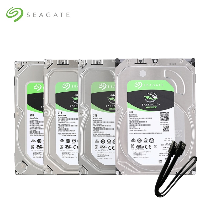 Seagate 1TB 2TB 3TB 4TB 6TB 8TB 10TB 12TB Desktop HDD Internal Hard Disk Drive 3.5'' 5400 RPM SATA 6Gb/s Hard Drive For Computer