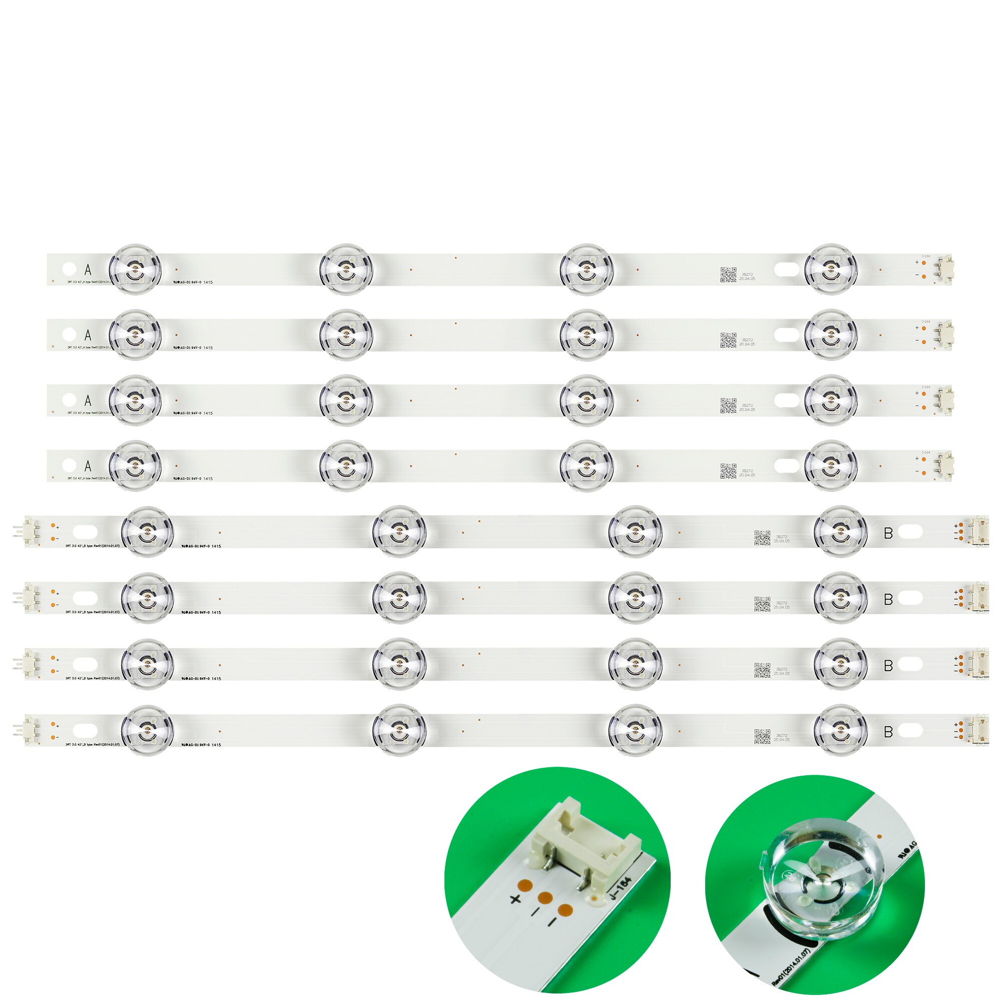 LED backlight strip for Lg drt 3.0 42 DIRECT AGF78402101 NC420DUN-VUBP1 T420HVF07 42LB650V 42LB561U 42LB582V 42LB582B 42LB5550