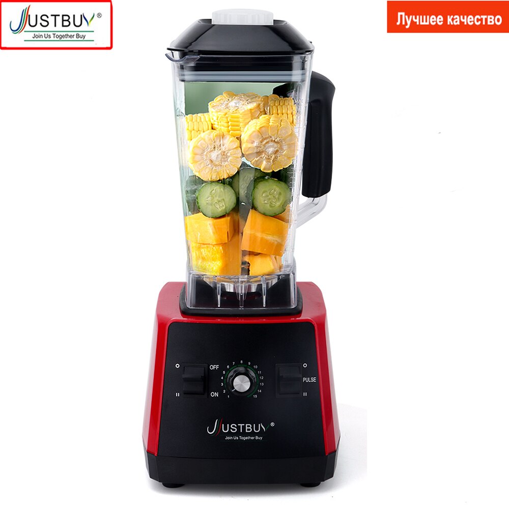 5 Years Warranty Updated 8 Blades 3HP 2200W Heavy Duty Commercial Blender Mixer Juicer Fruit Food Processor Ice BPA Free