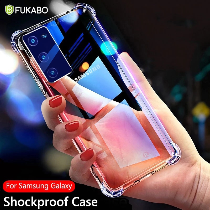 Shockproof Case For Samsung Galaxy A50 A70 A51 A71 A21s A41 S8 S9 S10 Lite S10e S20 fe S21 Note 20 Ultra 10 Plus Soft Back Cover