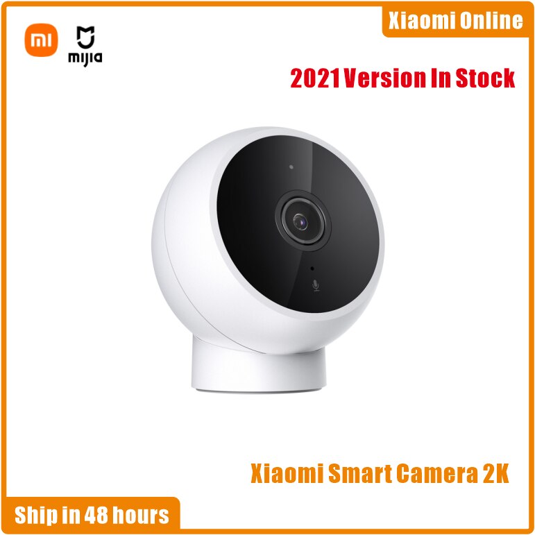 2021 Xiaomi Mijia Smart Camera 2k 1296P WiFi Night Vision Two Way Audio AI Human Detection Webcam Video Cam Baby Security Monito
