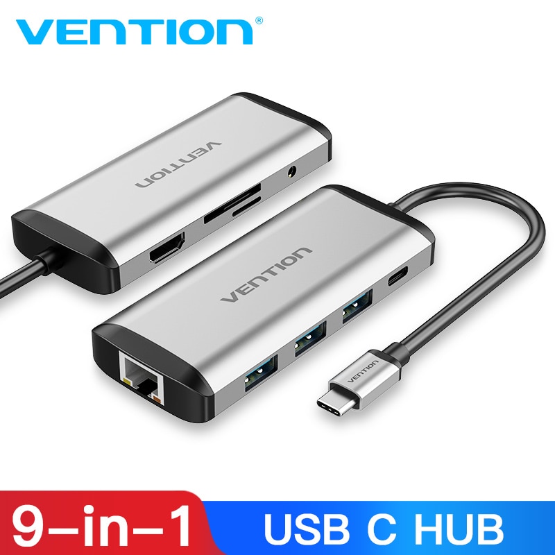Vention USB HUB C HUB to Multi USB 3.0 HDMI Adapter Dock for MacBook Pro Accessories USB-C Type C 3.1 Splitter 3 Port USB C HUB