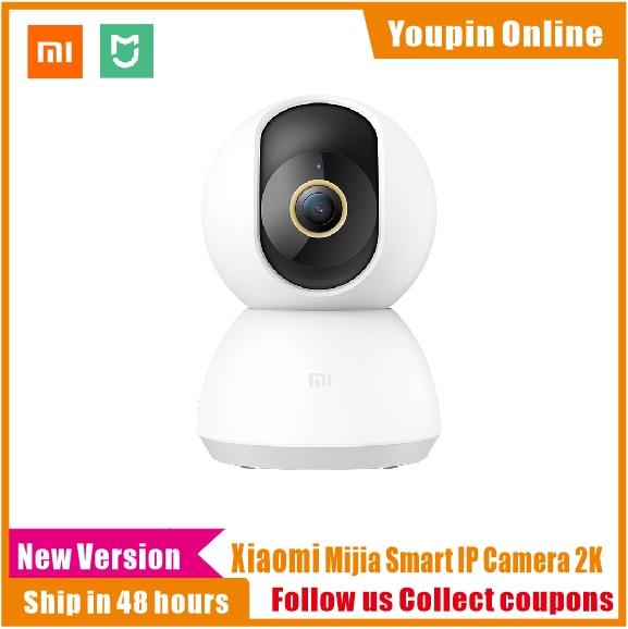 Original  Xiaomi Mijia Smart IP Camera 2K 360 Angle Video WiFi Night Vision Wireless Webcam Security Cam View Baby Monitor CCTV