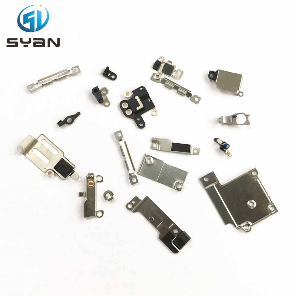 Original Small Metal Parts Holder Bracket Shield Plate Set Kit for iphone 5 5s 6 6 plus 7 7 plus 8 8 plus Inner Accessories