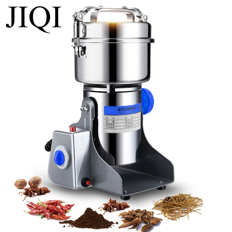 JIQI Coffee machine Mill grinding powder grinder electric superfine grain Superfine mill hit  electric medicine abrasive powder