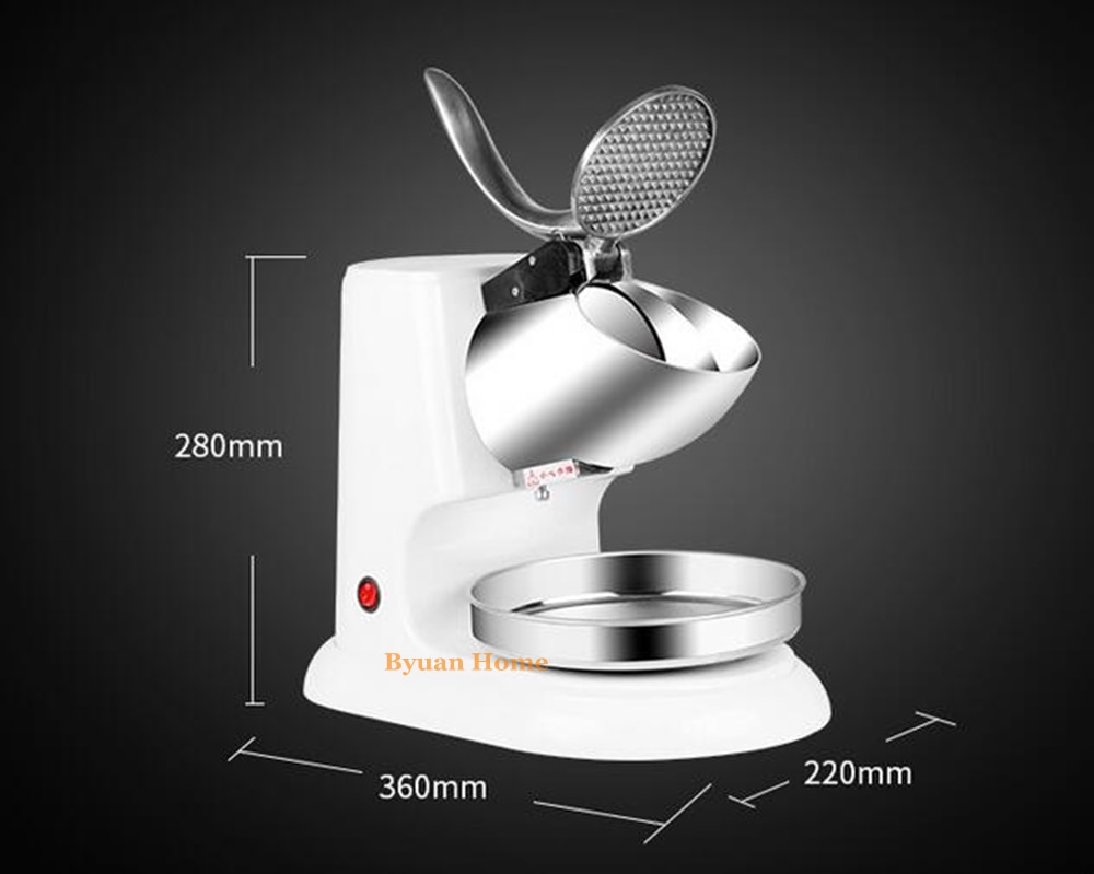 New super Portable Electric ice for commercial maker fully automatic Zinc alloy ice crusher  MIC08