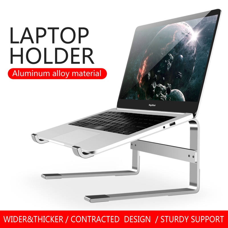 Aluminum Laptop Stand Notebook Riser Holder For Macbook Air iPad Pro Dell HP Lenovo Xiaomi Computer Tablet Support Accessories