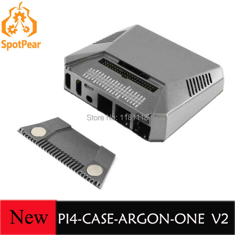 Raspberry Pi 4 Case Aluminum Case Raspberry Pi 4 ARGON ONE V2