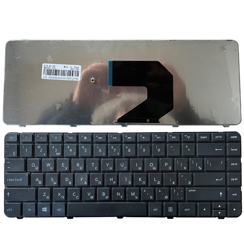Russian Keyboard for HP Pavilion G43 G4-1000 G6S G6T G6X G6-1000 Q43 CQ43 CQ43-100 CQ57 G57 430 RU SG-46740-XAA 697530-251