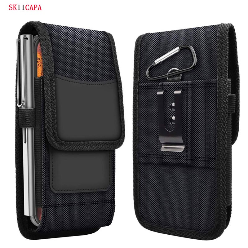 Phone Pouch for UMIDIGI BISON Pro A11 A9 S5 Case Belt Clip Holster Oxford cloth Card Pouch for UMIDIGI A5 Pouch Cover Belt Clip