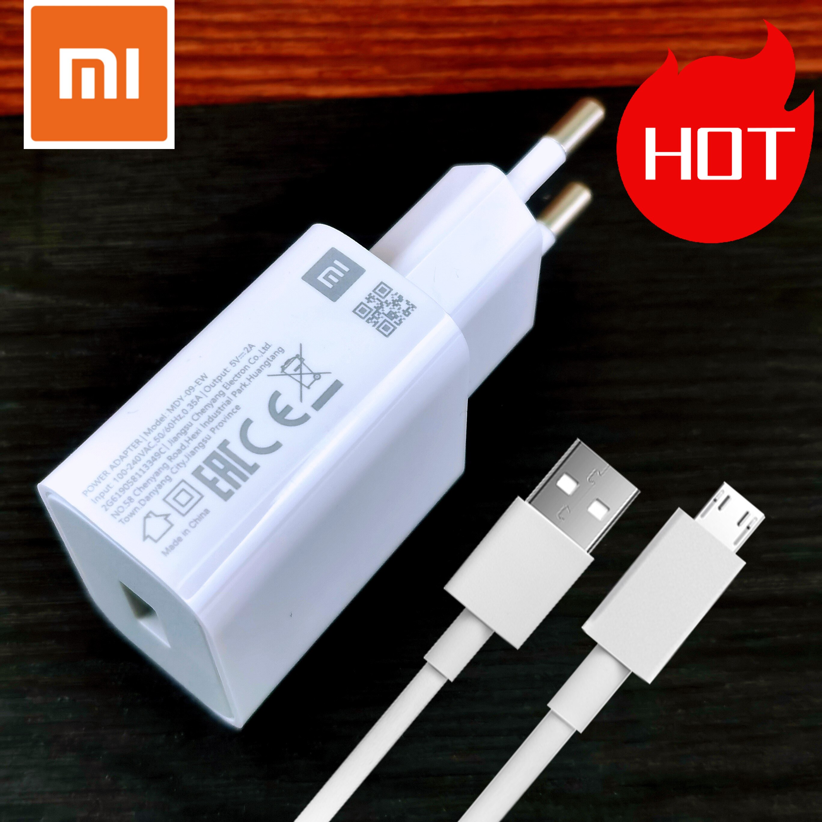 Xiaomi Redmi note 5 Charger Original 5V 2A EU USB Wall Charge Adapter For redmi note 6 6a pro 5 plus 4x A2 lite