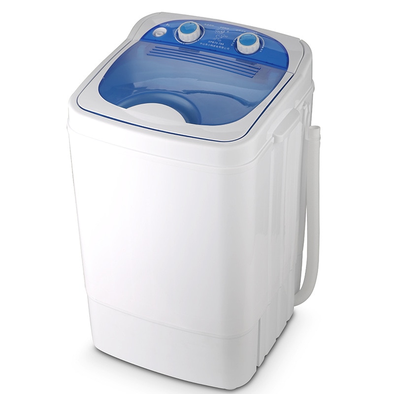 7.0kg single bucket single cylinder mini washing machine with dehydration semi-automatic washing with asphalt