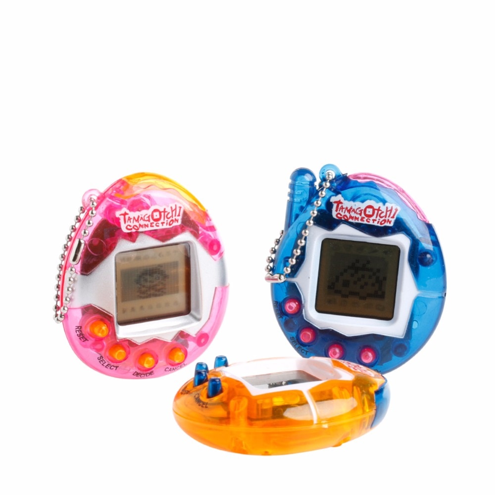 90S Nostalgic 49 Pets Virtual Cyber Pet Game Child Toy Key Buckles - L060 New hot