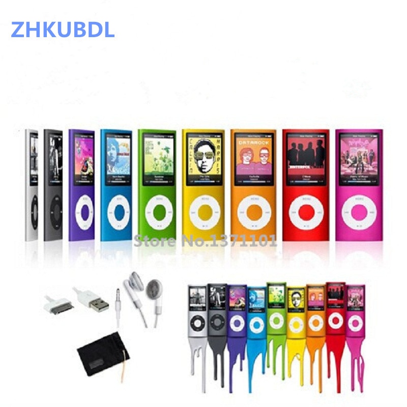 ZHKUBDL 1.8 inch mp4 player 16GB 32GB Music playing with fm radio video player E-book built-in memory player MP4