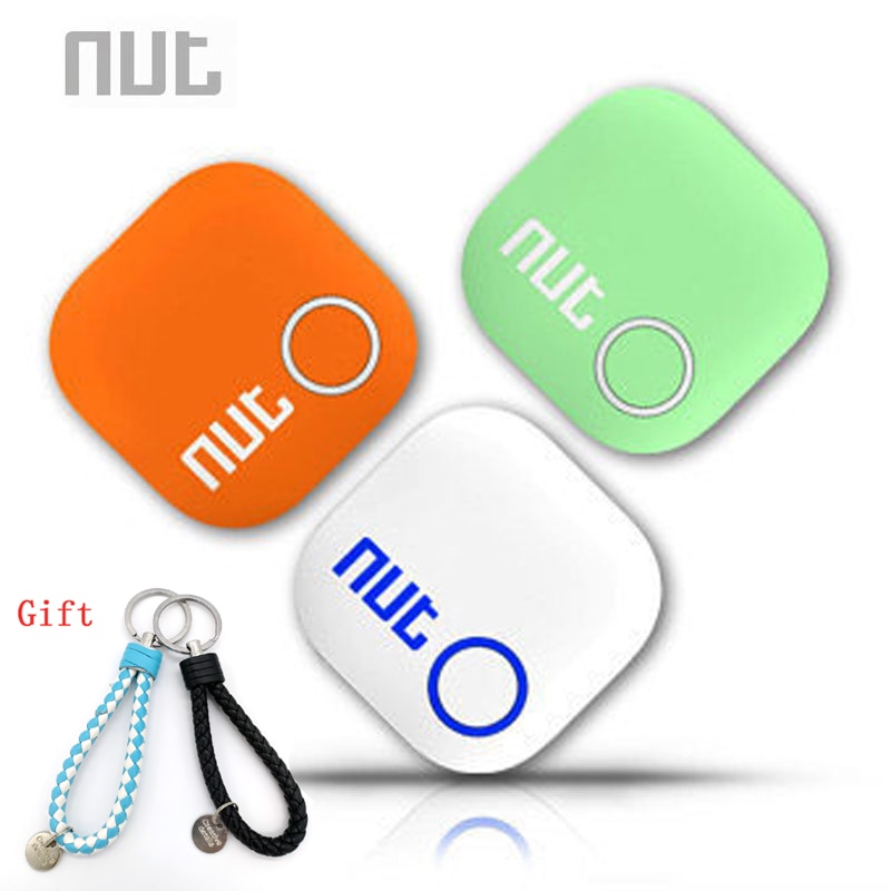 Nut 2 Smart Tag Bluetooth Tracker Anti-lost Pet Key Finder Alarm Locator Valuables as Gift For Child ( White/ Green/ Orange)