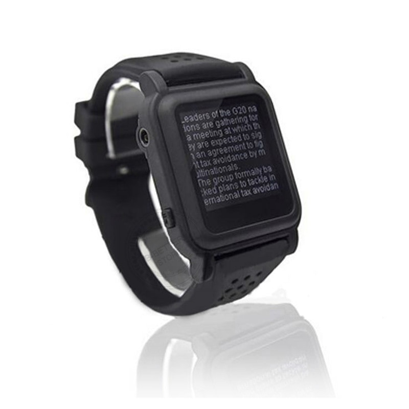 MP4 Watch with E-book Reader Music Player Support Multi Languages Privacy Screen and Button