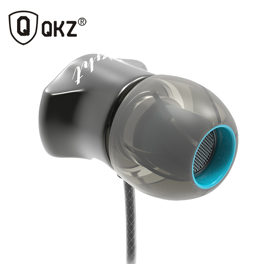 Earphones QKZ DM7 Special Edition Gold Plated Housing Headset Noise Isolating HD HiFi Earphone auriculares fone de ouvido