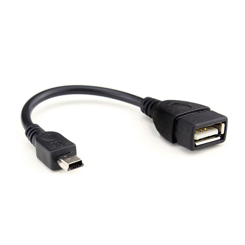 FFFAS Car Audio Cable Mini Port OTG Cable Adapter Auto USB Flash U Disk ...