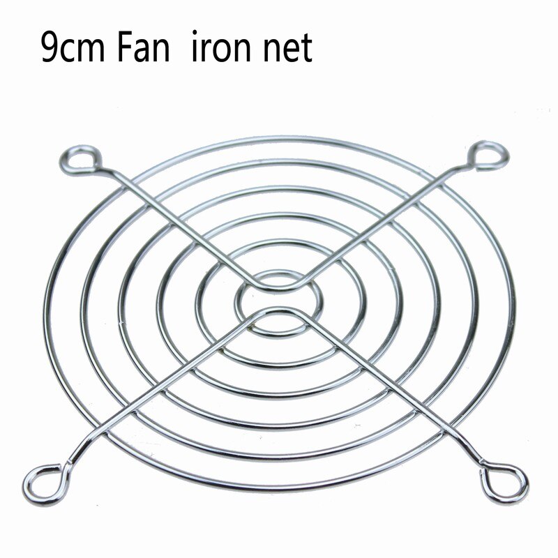 5 pcs Gdstime 9cm Fan Iron Net 90*90mm 3.5 inches 92mm Metal Fan Grill Net 90mm Fan Protector