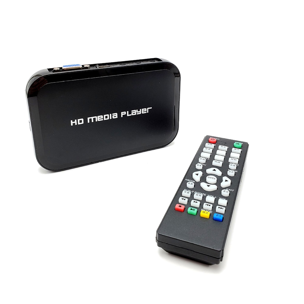 REDAMIGO HDD Player Mini Full HD 1080p H.264 MKV HDD HDMI-compatible Media Player Center USB OTG SD AV TV AVI RMVB RM HDDM3